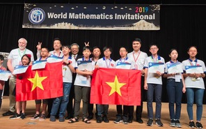 100% thí sinh Việt Nam đạt giải tại kỳ thi Toán Quốc tế WMI