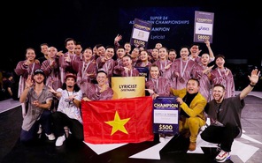 Nhóm Lyricist trở thành quán quân khu vực Đông Nam Á 2019 cuộc thi dance đình đám Super 24