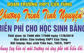 Đến với “trường học thân thiện với môi trường” tại Quảng Trị