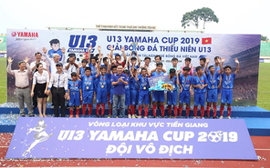 Đôi bạn cùng lớp cùng trở thành nhà vô địch vòng loại U13 Yamaha Cup 2019 khu vực Tiền Giang