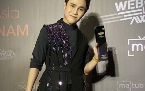 Huỳnh Lập đoạt giải truyền cảm hứng tại lễ trao giải Metub WebTVAsia Awards 2019