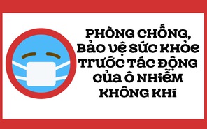 Hướng dẫn phòng chống, bảo vệ sức khỏe trước tác động của ô nhiễm không khí