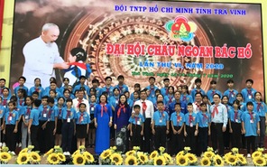 Thiếu nhi Trà Vinh thi đua làm theo 5 điều Bác Hồ dạy