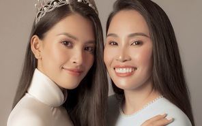 Hoa hậu Tiểu Vy và bộ ảnh đặc biệt cùng mẹ