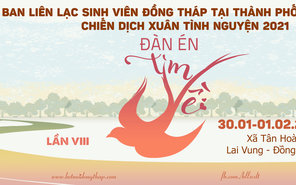 Sinh viên Đồng Tháp tại TP HCM “bật nút” chiến dịch Xuân tình nguyện “Đàn én tìm về” lần thứ VIII