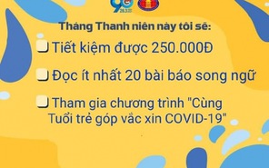 Thử thách "Tháng Thanh niên này tôi sẽ" thu hút nhiều việc làm ý nghĩa của sinh viên Nhân Văn