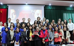 Đoàn làm phim Kiều giao lưu cùng sinh viên Trường Đại học Hà Tĩnh