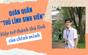 Quán quân “Thủ lĩnh sinh viên” trường ĐHKHXH&NV TP.HCM: “Hãy trở thành thủ lĩnh của chính mình”