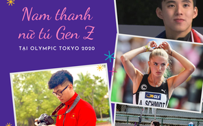 Điểm danh dàn "nam thanh nữ tú" Gen Z xuất hiện tại Olympic Tokyo 2020