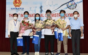 4 học sinh Việt Nam giành huy chương Olympic Hóa học quốc tế