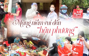 Mang niềm vui đến “hậu phương”