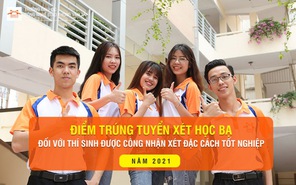 ĐH Công nghệ Giao thông vận tải công bố điểm chuẩn với thí sinh đặc cách tốt nghiệp 2021