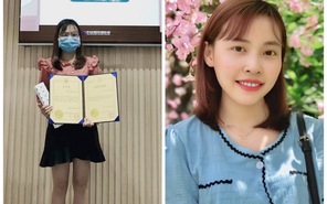 Nữ sinh ĐH Duy Tân giành giải Nhì cuộc thi nói tiếng Hàn