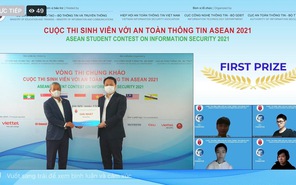 Sinh viên Việt Nam giành giải Nhất cuộc thi "Sinh viên với An toàn thông tin ASEAN 2021"