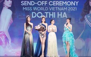 Hoa hậu Đỗ Hà nhận sash, sẵn sàng chinh phục Miss World Vietnam