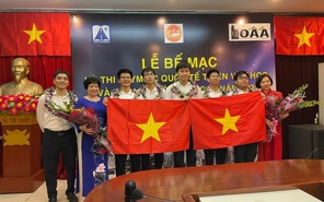 Đội tuyển Việt Nam giành 5 Huy chương tại Olympic Thiên văn học và Vật lý thiên văn Quốc tế