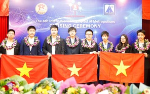 Đội tuyển Việt Nam giành 7 huy chương Vàng, Bạc cuộc thi Olympic Quốc tế IOM