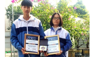 Học sinh lớp 10 chuyên Lào Cai đạt Huy chương vàng “Sáng chế quốc tế Prix Eiffel 2021”
