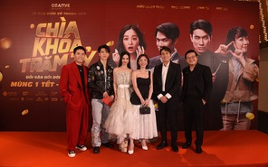 Thu Trang, Kiều Minh Tuấn và dàn cast Chìa khóa trăm tỷ háo hức ngày phim công chiếu