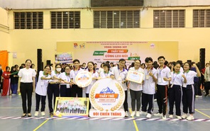 Trường THPT Mạc Đĩnh Chi giành giải nhất Hội thi "Thầy trò cùng leo núi" lần 3