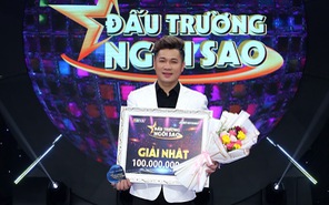 Ca sĩ Lâm Vũ giành giải nhất Đấu trường ngôi sao 2022