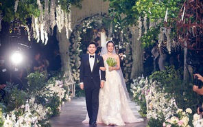 Đám cưới như trong “truyện cổ tích” của Hoa hậu Đỗ Mỹ Linh