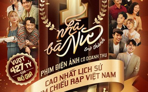 Nhà Bà Nữ có doanh thu cao nhất lịch sử phim chiếu rạp Việt