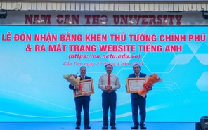 Đại học Nam Cần Thơ nhận Bằng khen Thủ tướng Chính phủ