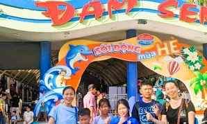 Công viên Nước Đầm Sen - Mát dịu mùa hè, kết nối tình thân