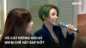Vũ Cát Tường nói gì khi bị chê hát rap dở trong MV “Leader”?
