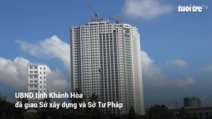 Mường Thanh Khánh Hòa “cắt ngọn” xong 3 tầng xây vượt