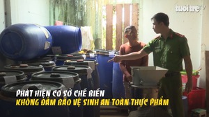 Phát hiện cơ sở chế biến không đảm bảo vệ sinh an toàn thực phẩm