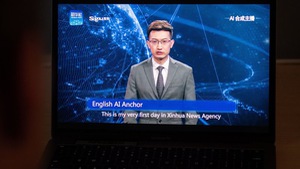 Trung Quốc công bố phát thanh viên ảo đầu tiên trên thế giới