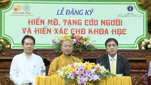 Thêm 1.000 người đăng ký hiến mô tạng, hiến xác