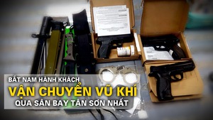 Bắt nam hành khách mang vũ khí tại sân bay Tân Sơn Nhất