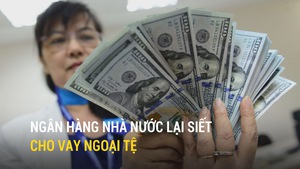 Ngân hàng Nhà nước lại siết cho vay ngoại tệ