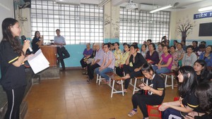 Khi học sinh tổ chức... họp phụ huynh