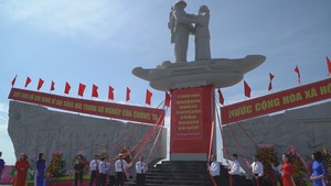 Đồng Tháp: Khánh thành tượng đài tưởng niệm sự kiện tập kết 1954