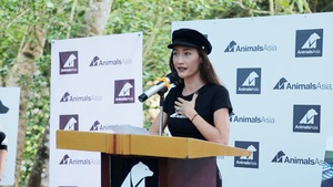 Ngôi sao Hollywood Maggie Q lên ý tưởng bảo vệ gấu ở Việt Nam