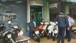 Phát hiện, ngăn chặn kịp thời vụ cạy trụ ATM để trộm tiền