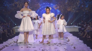 Hơn 30 người mẫu nhí gây ấn tượng tại tuần lễ thời trang Thu Đông 2019