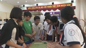 Thú vị buổi học cùng nhau giữa học sinh Singapore và TP.HCM