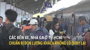 Các bến xe, nhà ga ở TP.HCM chuẩn bị đón lượng khách khổng lồ quay lại