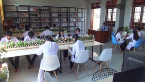 44 thư viện trường học tại Bến Tre thay “áo mới”