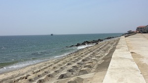 Đảo cát ở biển Cửa Đại Hội An “phình” thêm 83 mét