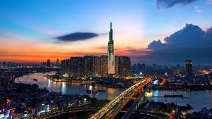 Chính thức đưa vào hoạt động toà nhà cao nhất Đông Nam Á