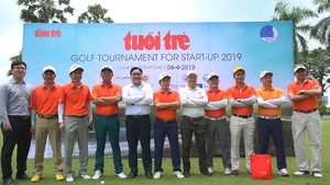 Giải golf hỗ trợ Thanh niên khởi nghiệp: Thu hút gần 200 golfer tham gia thi đấu