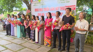 Khai mạc triển lãm mỹ thuật chủ đề “Sắc hoa 2019”