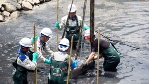 Thí điểm làm sạch sông Tô Lịch bằng công nghệ Nhật Bản