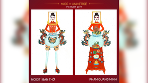 BTC Hoa hậu Hoàn Vũ Việt Nam chính thức phản hồi về thiết kế “Bàn thờ”